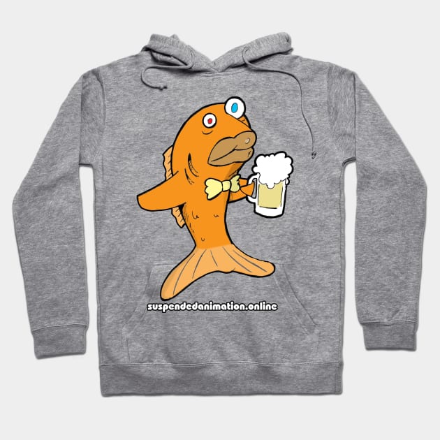 Gus Gus the Goldfish Hoodie by tyrone_22